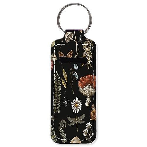 Chapstick Holder Keychain Fashion Lipstick Sleeve Lip Balm Portable Pocket Lip Gloss Tube Holder
