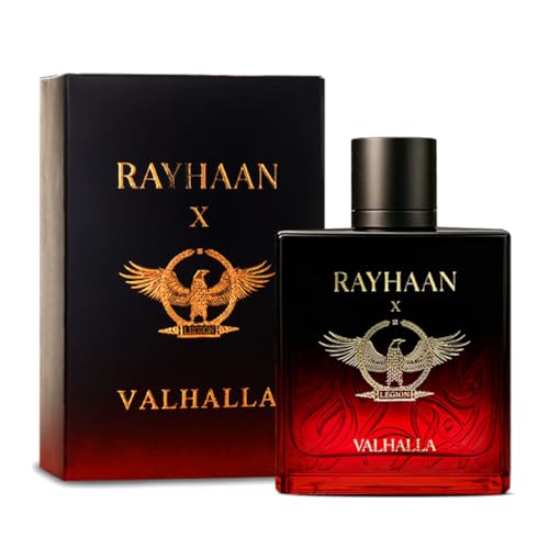 Rayhaan Valhalla ? Fruity, Gourmand, Woody, Ambery ? Eau de Parfum Spray Long-Lasting Fragrance for Unisex, 3.4 Ounce / 100 ml