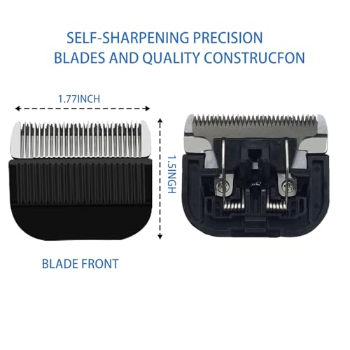 2 Pcs Hair clipper Detachable Replacement Blades, Compatible with wahls Models 6275LP/9179/9590/9590/9591/9639/96459649LP/9655/79434/79434/79003/79005-MODEL 216779005-MODEL 2167767 Hair Clippers