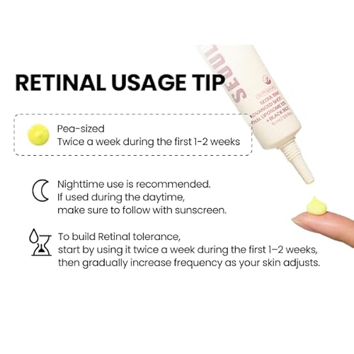 K-SECRET SEOUL 1988 Retinal Advanced Shot ? Formulated with 22,275 Spicules and Advanced Retinal Liposome 12% | Fine Lines and Skin Texture Care Serum | Korean Skincare, 15ml / 0.51 fl oz