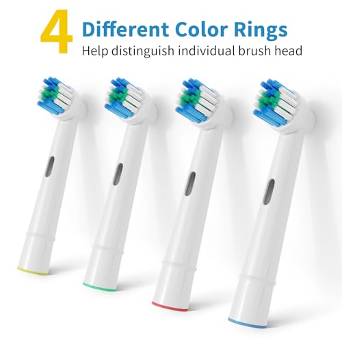 8 Pack Replacement Toothbrush Head Compatible with Oral B Toothbrush (Premium Packaging)