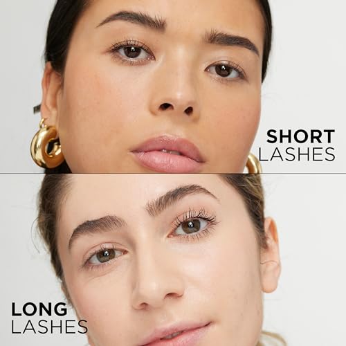 L'Oreal Paris Makeup Telescopic Original Lengthening, Lash Separating Mascara with Dual Precision Brush, Washable, Blackest Black, 0.27 Fl Oz., 1 Count