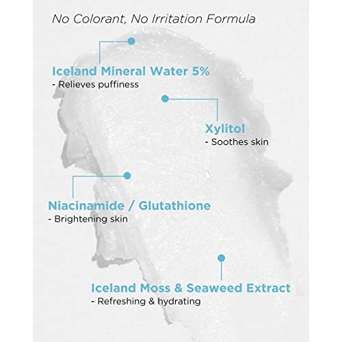 The SAEM Iceland Hydrating Eye Stick 0.24oz - Cooling Eye Balm for Dark Circles and Puffiness ? Under Eye Treatment - Reduce Wrinkles and Moisturizing - Minimize Dark & Puffy Eyes - Aqua Scent