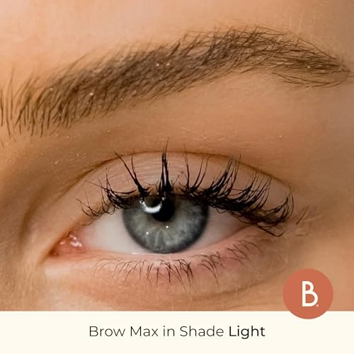 Beauty For Real Brow Max Ombre Brow Powder, Deep - Shapes, Balances & Defines Eyebrows - Long-Wear Formula - Vegan, Cruelty Free & Paraben Free