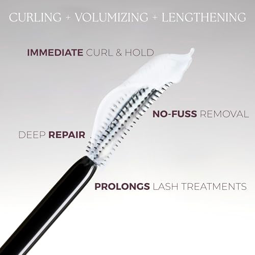 Blinc Curling TUBING Lash Primer | Dual-Action Formula for Long-Lasting Curl & Lash Lift Extension | Nourishing & Strengthening with Castor Oil & Shea Butter | Vegan & Clean Beauty 7ML