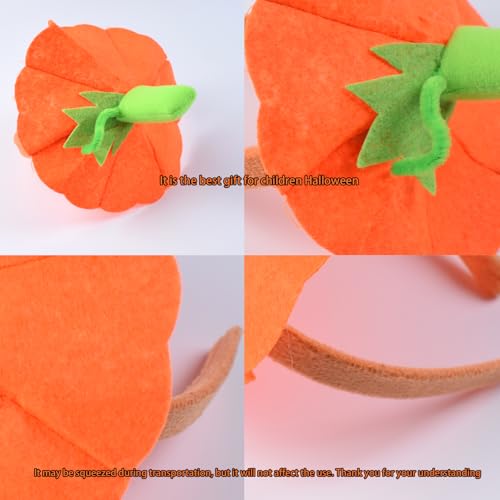 Halloween Pumpkin Headband Pumpkin Hat for Women Adult Kids -Pumpkin Headband hat Dress Up Headband