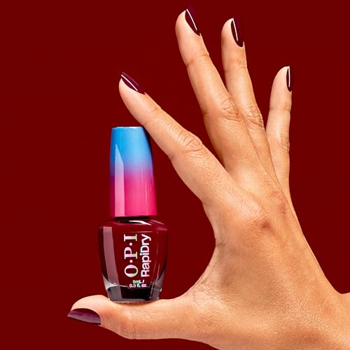 OPI RapiDry Quick Dry Nail Polish Colors | Opaque, Cr?me, Shimmer Shades with Clear Protective Base & Shine-Boosting Top Coat | Vegan, Smudge Proof, and Fast Drying in 60 Seconds