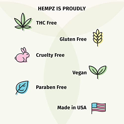 Hempz Body Lotion - Sugared Grapefruit & Raspberry Moisturizer Daily Moisturizing Cream, Shea Butter, Aloe, Body Moisturizer - Skin Care Products, Hemp Seed Oil - 17 Fl Oz