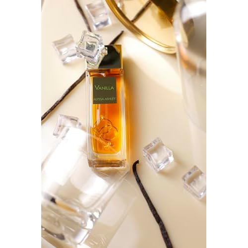 Alyssa Ashley Vanilla - Vanilla Perfume for Women with Caramel and Musk - Elegant Perfumes for Women - Vanilla Fragrances for Romatic Moments - 3.4 oz