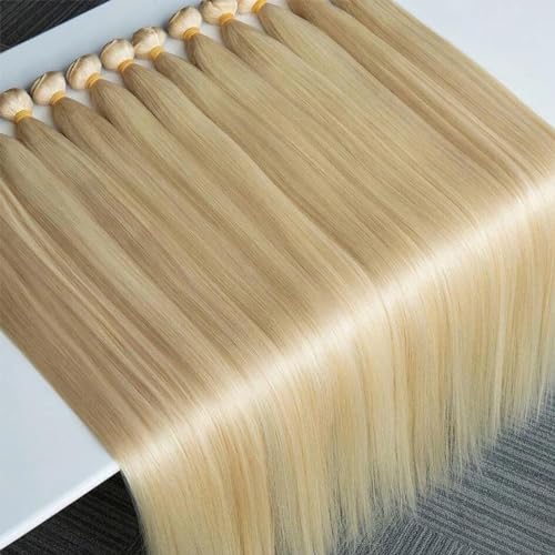 613 Blonde 3 Bundles Human Hair Straight 613 Human Hair 20 20 20 inch Double Weft 613 Blonde 100% 12A Unprocessed Virgin Human Hair Bundles 11oz/Pak