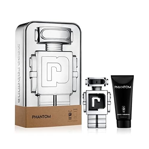 Paco Rabanne Phantom Eau De Toilette Gift Set (3.4 oz Spray + 3.4 oz Shower Gel)