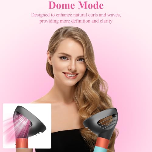 Wave Curl Diffuser for Dyson Airwrap ? Dome and Diffuse Modes for Curl Wave Hair, Hair Diffuser Attachment Compatible with Airwrap Styler HS01/05