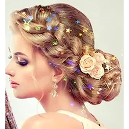 Go Ho Hair and Body Glitter Spray,Gold Glitter Spray Dry Powder Makeup for Clothes,Festival Loose Sparkle Powder,Holographic Ultra Fine Resin Glitters for Crafts,10g
