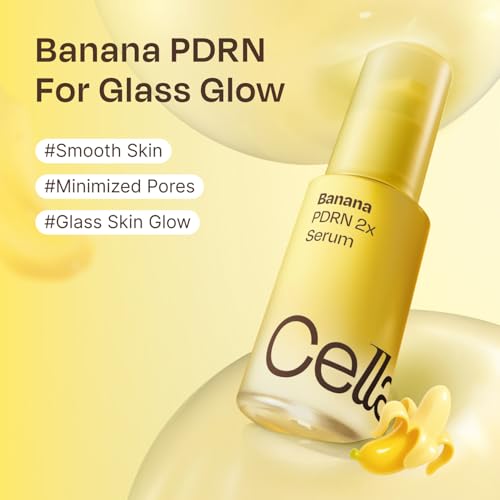 Celladix Banana PDRN 2X Serum ? 20,000 ppm High-Purity Vegan PDRN with Tranexamic Acid, Niacinamide & Alpha Arbutin ? Firming, Smoothing & Radiant Glass Skin Glow ? Korean Skincare, 1.01 Fl Oz