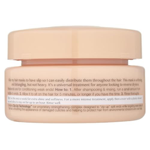 Kristin Ess Hydrating Deep Conditioner Protein Hair Mask - Shea Butter + Coconut Oil Hair Treatment for Dry Damaged Hair - Deep Conditioning, Strengthening, Softening, Anti-Frizz - Pear + Amber Scent