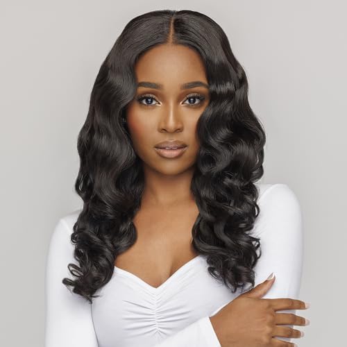 INDIQUE Remix Body Wave Closure - 100% Real Human Hair Wefted Bundles - Remy Extensions from India (14" 4"x4")