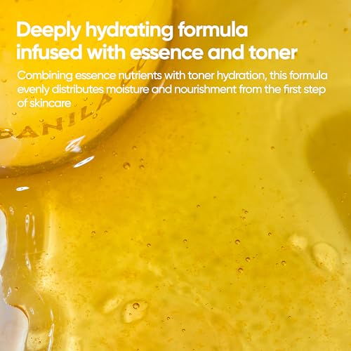 BANILA CO Miss Flower & Mr Honey Propolis Rejuvenating Essence Toner | Hydrating Toner with Propolis Extract & Royal Jelly | Hydrating Korean Skincare for Youthful Radiance (190ml / 6.42 fl oz)