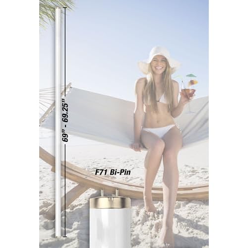 Wolff System II F71T12 100W Bipin Tanning Bulbs - Intense Bronze (24)