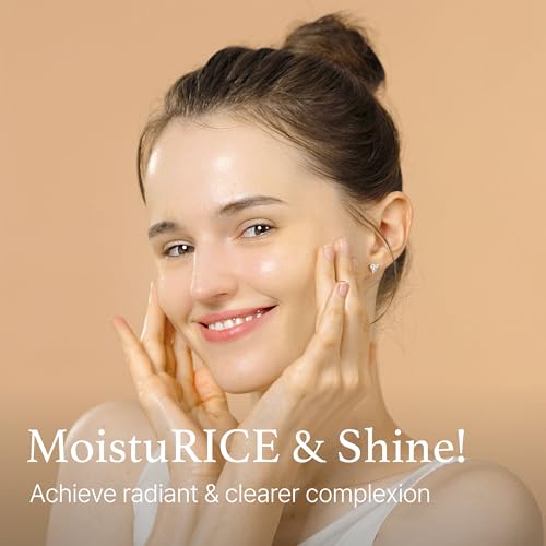 I'm From Rice Whip Facial Cleanser Set - Travel Kit With Face Wash 5.07 fl oz & Toner 1.01 fl oz, Low-pH Rice Water Cleanser for Sensitive, Dry Skin