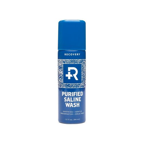 Recovery Aftercare - Purified Saline Wash - Piercing Aftercare Purified Saline Spray - Soothing & All Natural Piercing Cleaner (1.5 oz) (Pack of 2)