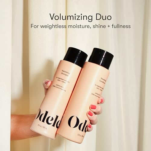 Odele Volumizing Sulfate-Free Shampoo & Conditioner Gift Set, Adds Moisture, Shine, and Fullness for Straight or Wavy Hair Types, 13 Fl Oz Each (2-Pack)