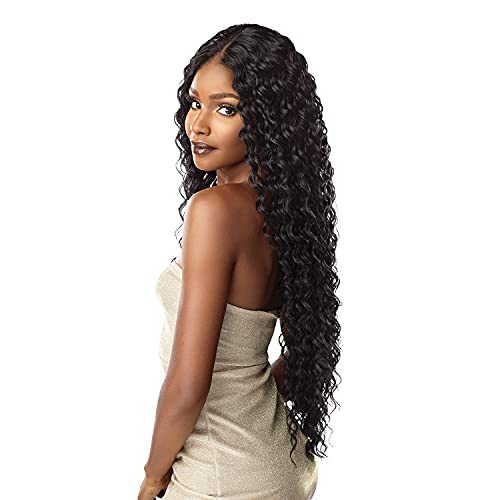 Sensationnel Butta Lace Wigs - Unit 15 Extra Wide 5 Inch Deep Parting Synthetic Preplucked Hairline Glueless Lacefront (BALAYAGEHAZELNUT)