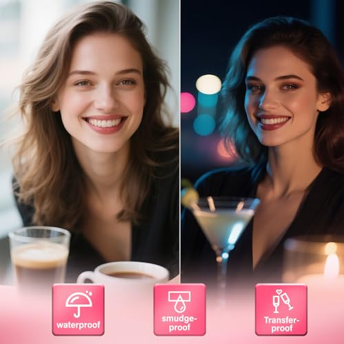 Lip Stain - Lip Stain Peel Off | Waterproof, Transfer-Resistant, Smudge-Proof | Precise Application, One-Peel Finish | Long Lasting Lip Liner Stain for All-Day Color Hold£¨Light Brown£©