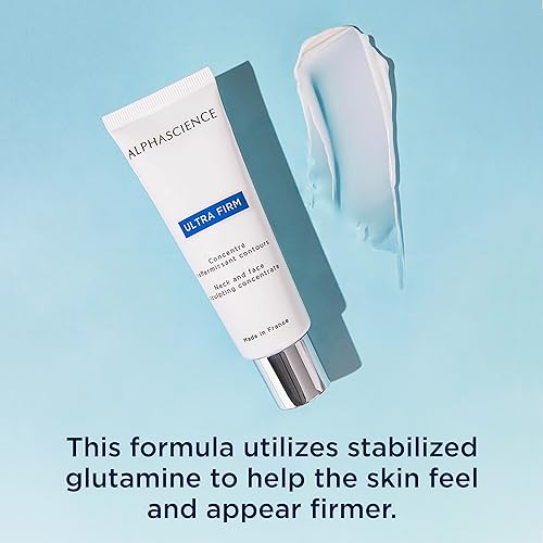 ALPHASCIENCE ULTRA FIRM Cream - Neck and Face Sculpting Concentrate -Skincare - Improves Elasticity and Texture - for Sagging, Rough Skin and Contouring the Face - 50 ml / 1.7 fl. oz.