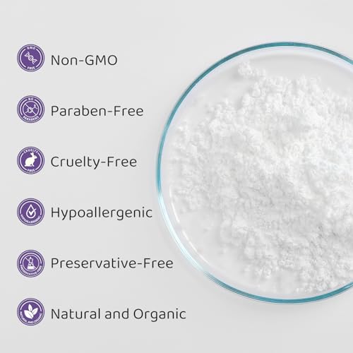 Hyaluronic Acid Powder for DIY Skincare - 99% Purity, Ultimate Moisturizer, Smoother Skin, Wrinkle-Reducing Elixir, Perfect for Post-Peel Care