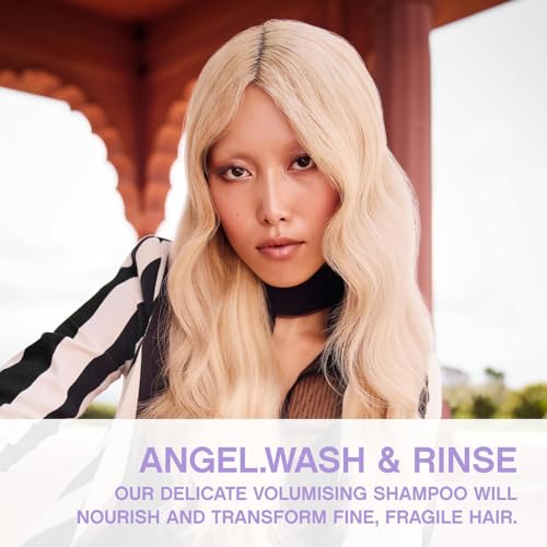 KEVIN.MURPHY BLONDE.ANGEL.WASH & BLONDE.ANGEL - Purple Shampoo for Blondes - Blonde Conditioner - Colour Enhancement Hair Care - Colour Safe - Paraben/Sulphate Free - 250 mL / 8.4 fl oz, 2 Pack