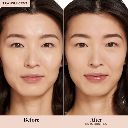 Laura Mercier Translucent Loose Setting Powder, 24HR Shine Control, Soft Matte Finish, Long-Lasting Wear, Normal to Oily Skin, 4 Shades for Virtually All Skin Tones, Artistry Icons Set