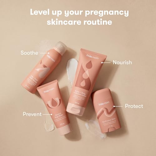 Frida Mom Stretch Mark Cream, Moisturizing Lotion for Stretch Marks and Perineal Massges with Vitamin E, 2.5oz