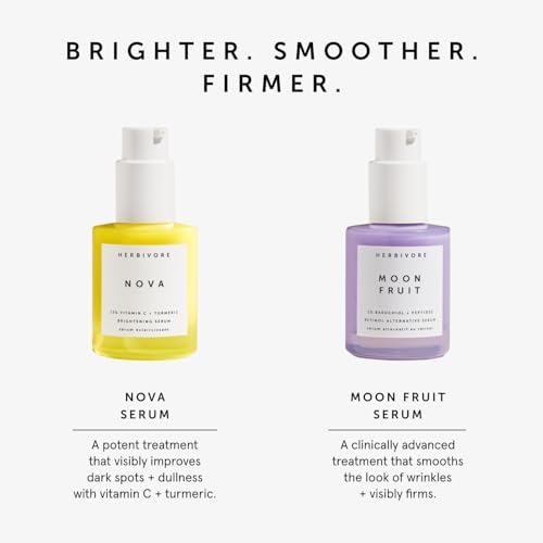 HERBIVORE AM to PM Set | Nova Serum + Moon Fruit Serum