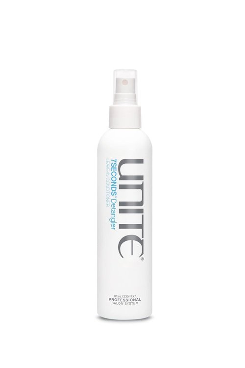 UNITE Hair - 7SECONDS Detangler – Lightweight Leave-In Conditioner Spray – Instantly Detangles, Strengthens & Protects from UV and Heat Damage – Vegan, Color-Safe & Cruelty-Free, 8 Fl Oz
