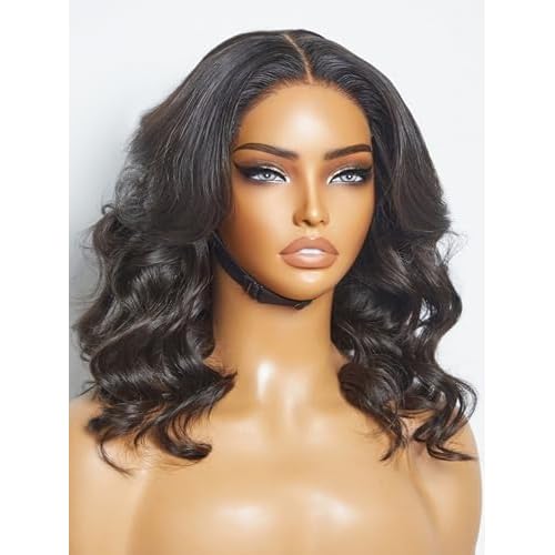 LUVME HAIR 5x5 Lace Closure Wigs Glueless Loose Wave Lace Front Wigs Human Hair
