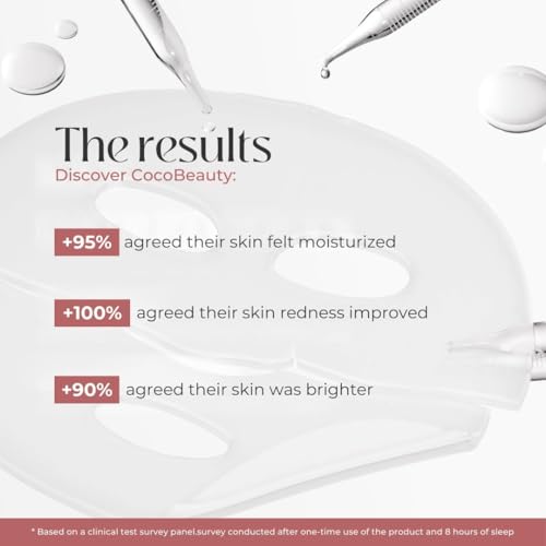 Bio Collagen Face Mask ? Hydrating & Anti-Aging Korean Collagen Sheet Masks, Deep Hydration, Smooths Fine Lines, Overnight Face Mask for Radiant Skin (16 pcs)