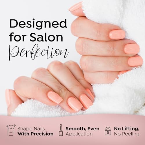 Tones Pro Acrylic Nail Powder, New Pink (Fresh Peach-Toned Pink), (3.5 Fl Oz) - Long-Lasting & Non-Yellowing Polymer for Salon Quality Nail Extensions & 3D Art