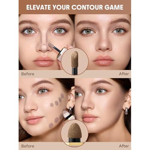 SHEGLAM Precision Sculpt Liquid Contour Duo-Soft Tan