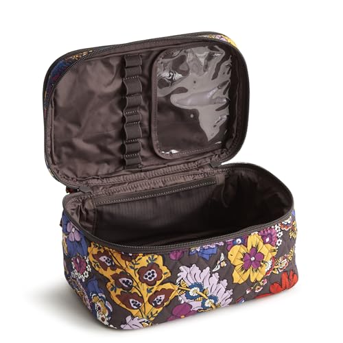 Vera Bradley Brush Up Cosmetic Case - Premium Cotton