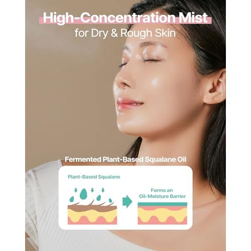 Aloe Cera Mist Serum - Vegan Hydrating Face Spray with Aloe Vera and Ceramide for Rough and Dry Skin - Refreshing & Hydrating Facial Mist - Fresh Herb Citrus Scent, 2.7 fl.oz.