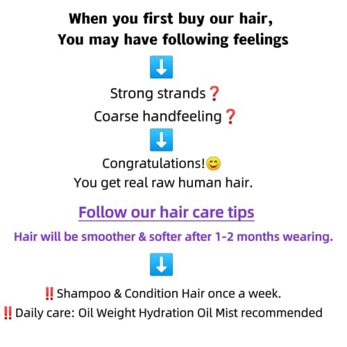 Last 5 Years Raw Light Yaki Relaxed Human Hair 2 Bundles Natural Coarse Yaki Kinky Straight One Donor Virgin Hair Weave For Black Women (12" 14")