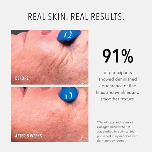 HydroPeptide Collagen ReActivate PM, Lifting Treatment Moisturizer + Retinol with NIMNI Technology, 1 Ounce