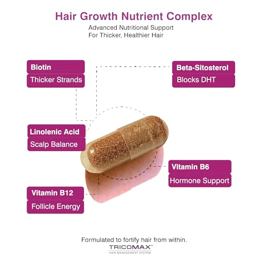 Tricomax 120 Tablets Hair Growth Supplement
