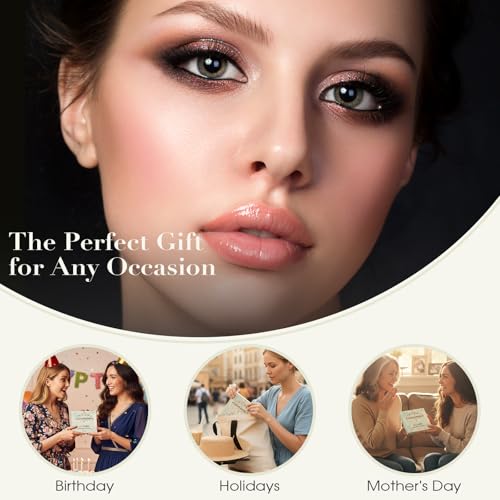 UCANBE All in One Baked Makeup Palette ? Eyeshadow, Blush & Bronzer Face Kit, Neutral Pigmented Colors, Travel Size Compact, Full Face Makeup Gift Set for Women