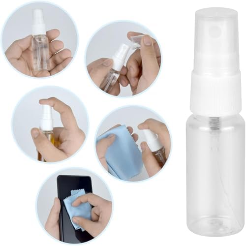 2 Pack Spray Bottle, 1 oz/30ml Mini Spray Bottle, Empty Travel Bottles, Fine Mist Spray Bottles for Hair, Toiletry (2)