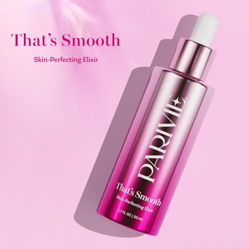 Parivie That¡¯s Smooth Skin-Perfecting Elixir ? Lightweight Brightening Essence with AHA Fruit Acids, Beta Glucan & Arginine ? Visibly Brightens and Smooths Skin Tone ? 1.7 fl oz