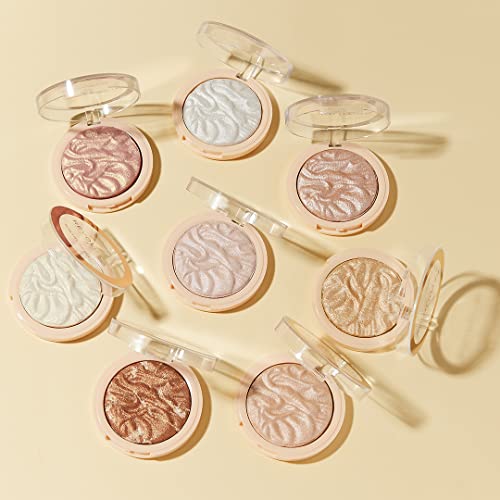 Revolution, Reloaded Pressed Powder Highlighter, Intensely Pigmented for a High Impact Dewy Finish, Dare to Divulge, 0.22 Oz