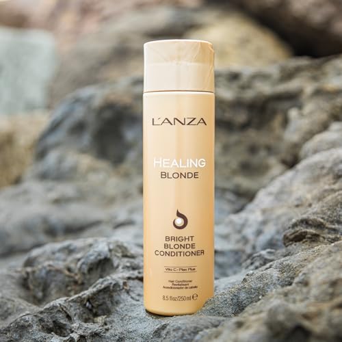 L¡¯ANZA Healing Blonde Bright Conditioner, Formulated for Natural & Decolorized Blonde Hair - Boosts Shine & Brightness while Healing, with Sulfate-free, Paraben-free, Gluten-free Formula