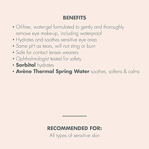 Av?ne Gentle Eye Make-up Remover, Oil-Free, Hypoallergenic, Non-Comedogenic, 6.7 Oz