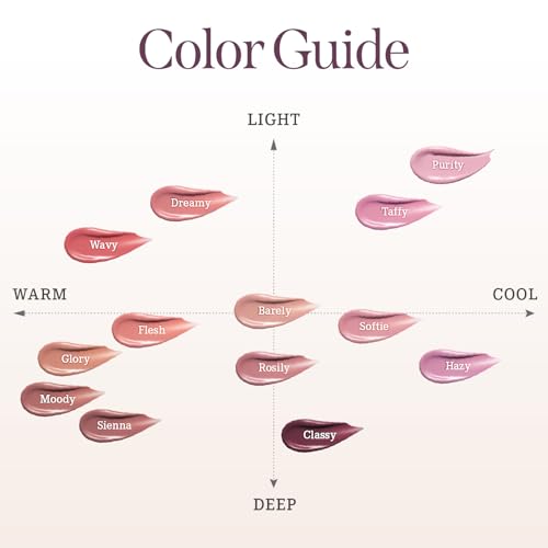 DEARDAHLIA Petal Drop Blush (Barely) - Vegan Weightless Liquid Blush with Long-lasting Pigment, Buildable and Skincare-Infused Fomula. Natural Flush, and Dewy Finish. Korean Makeup for Cheeks. 0.14 oz
